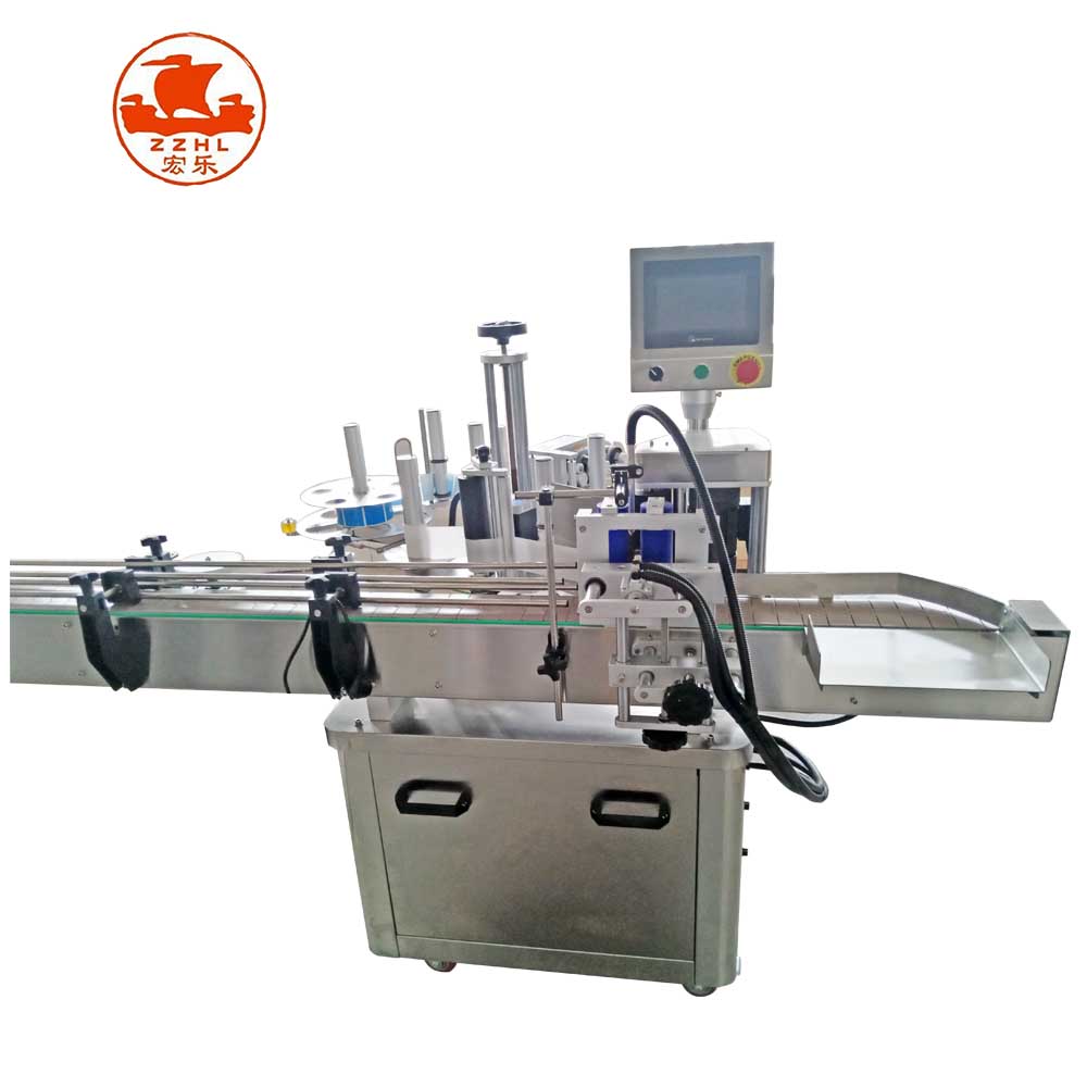 Automatic Round Bottle Labeling Machine With Bottle Holder
